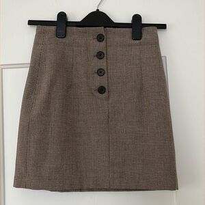 Artizia Little Moon Plaid Skirt